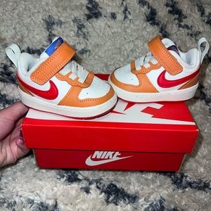 BRAND NEW Nike Court Borough Low 2 Infant SZ 2 sneakers